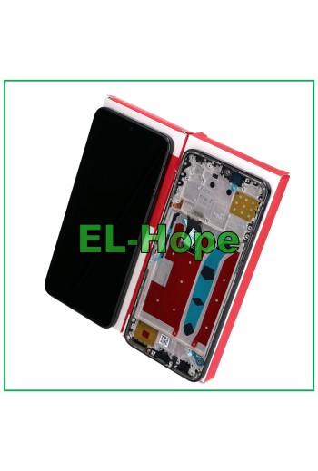 TOUCH-LCD-DISPLAY + ORIGINAL GLEICHRAHMENSERVICE HONOR X8 4G TFY-LX1 L026 SCHWARZ