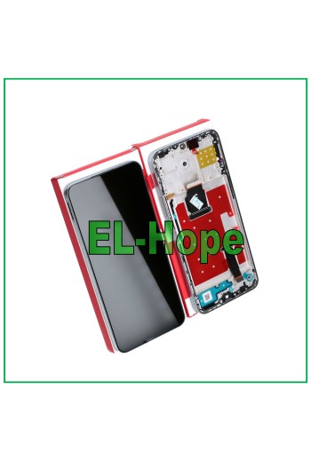 ORIGINAL EQUAL FRAME DISPLAY SERVICE HONOR X8A CRT-LX1 LX2 TOUCHSCREEN SILBER