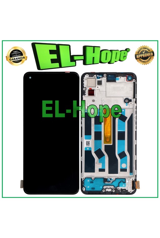OLED-LCD-DISPLAY + RAHMEN FÜR OPPO RENO 5 4G CPH2159 TOUCHSCREEN-GLASBILDSCHIRM