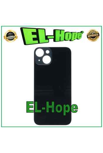 GLASRÜCKSEITE BATTERIEABDECKUNG FÜR IPHONE 14 BIG HOLE MIDNIGHT BLACK
