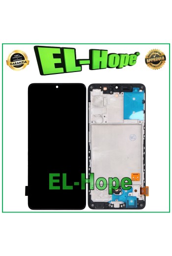 TFT LCD DISPLAY + RAHMEN FÜR SAMSUNG GALAXY A41 SM-A415 F TOUCHSCREEN SCHWARZES GLAS