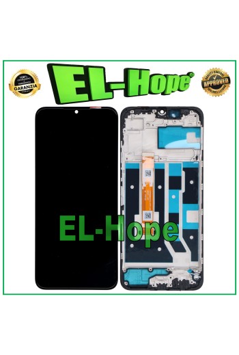 LCD-DISPLAY + RAHMEN FÜR OPPO A17 4G CPH2477 TOUCHSCREEN-GLAS-MONITORBILDSCHIRM