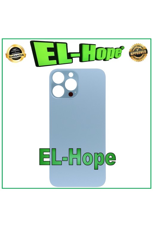 AKKUDECKEL AUS GLAS FÜR IPHONE 13 PRO MAX BIG HOLE SIERRA BLAU AKKUDECKEL AUS GLAS FÜR IPHONE 13 PRO MAX BIG HOLE SIERRA BLAU