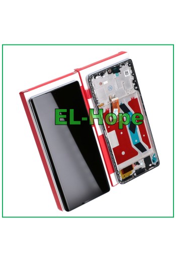 DISPLAY + RAHMEN TOUCHSCREEN GLEICH ORIGINAL SERVICE HONOR X9A 5G RMO-NX1 SILBER