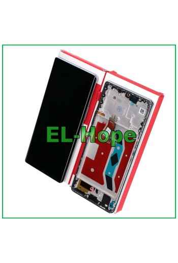 DISPLAY + RAHMEN TOUCHSCREEN GLEICH ORIGINAL SERVICE HONOR X9A 5G RMO-NX1 SILBER