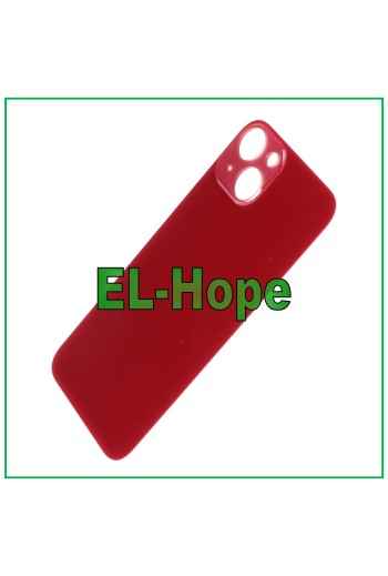GLAS RÜCKSEITE BATTERIE ABDECKUNG FÜR IPHONE 13 BACKCOVER GROSSES LOCH ROT