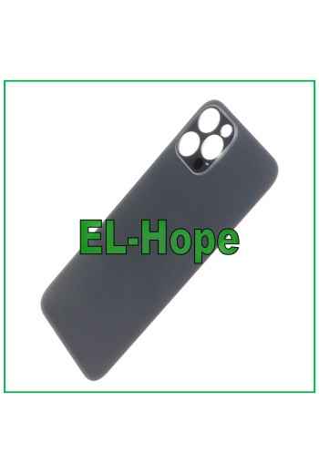 GLAS RÜCKSEITE ABDECKUNG BATTERIE ABDECKUNG FÜR IPHONE 12 PRO BIG HOLE GRAPHITE