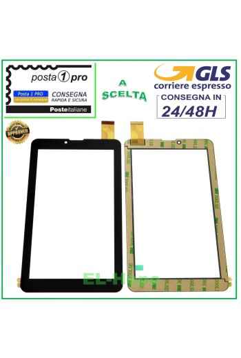 TOUCHSCREEN-GLAS MEDIACOM M-MP720M M-MP721M SMARTPAD 7.0 ORIGINAL SCHWARZ
