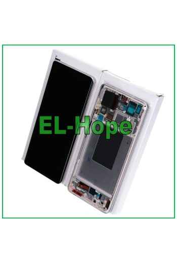ORIGINAL SERVICE LCD DISPLAY XIAOMI MI 12S PRO 2022 TOUCH RAHMEN LILA GOLD