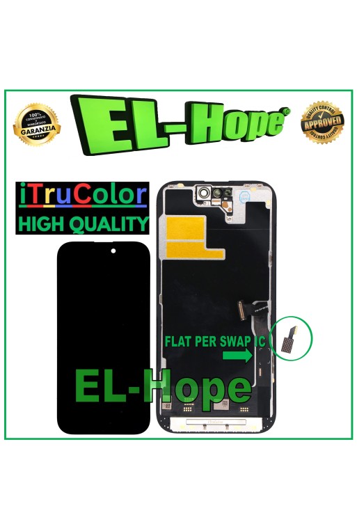 iTruColor SOFT OLED LCD DISPLAY FÜR APPLE IPHONE 14 PRO TOUCH GLASBILDSCHIRM