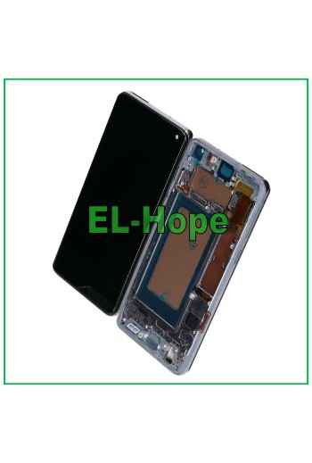 TFT LCD DISPLAY + RAHMEN FÜR SAMSUNG GALAXY S10 SM-G973F TOUCHSCREEN SCHWARZES GLAS