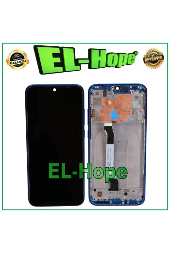 LCD-DISPLAY + RAHMEN FÜR XIAOMI REDMI NOTE 8T M1908C3XG TOUCHSCREEN BLAUER BILDSCHIRM