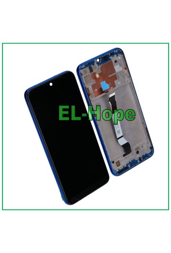 LCD-DISPLAY + RAHMEN FÜR XIAOMI REDMI NOTE 8T M1908C3XG TOUCHSCREEN BLAUER BILDSCHIRM
