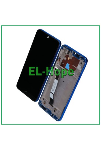 LCD-DISPLAY + RAHMEN FÜR XIAOMI REDMI NOTE 8T M1908C3XG TOUCHSCREEN BLAUER BILDSCHIRM