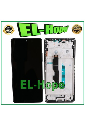 OLED-DISPLAY + RAHMEN FÜR XIAOMI REDMI NOTE 13 5G 2312DRAABC TOUCHSCREEN SCHWARZ