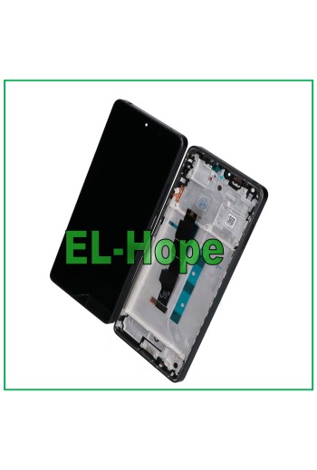OLED-DISPLAY + RAHMEN FÜR XIAOMI REDMI NOTE 13 5G 2312DRAABC TOUCHSCREEN SCHWARZ
