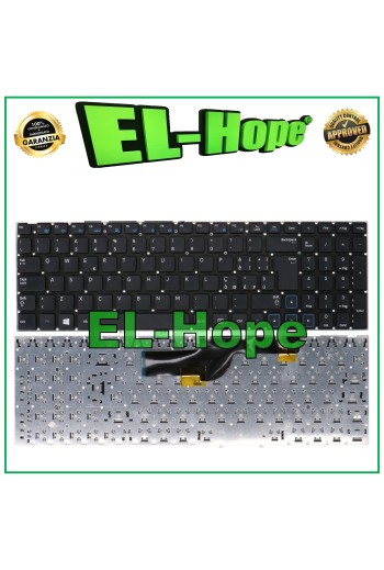 ITALIENISCHE TASTATUR FÜR SAMSUNG NP300E5C SCHWARZES NOTEBOOK