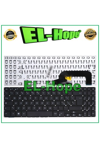ITALIENISCHE TASTATUR FÜR ASUS NOTEBOOK X507U X507LA F507L F507LA F507M F507MA SCHWARZ