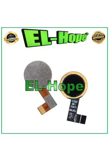 FLACHER HOME-BUTTON FINGERABDRUCK FINGERABDRUCKSENSOR FÜR WIKO VIEW SCHWARZ