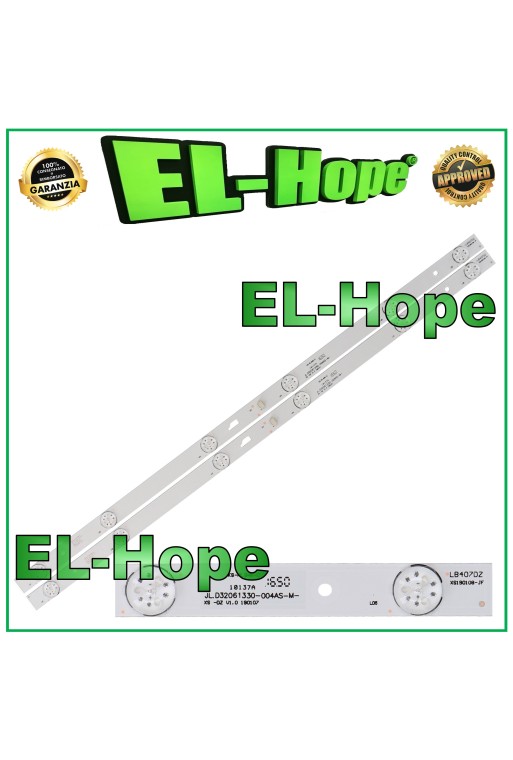 2er-Set mit 6 LED-Streifen für Haier 32  TV JL.D32061330-004AS-M 057GS-M LB407DZ 