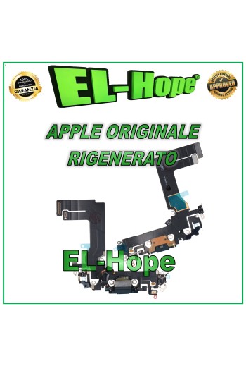 ORIGINAL APPLE IPHONE 13 MINI MIDNIGHT ÜBERHOLTER LADEANSCHLUSS FLACH