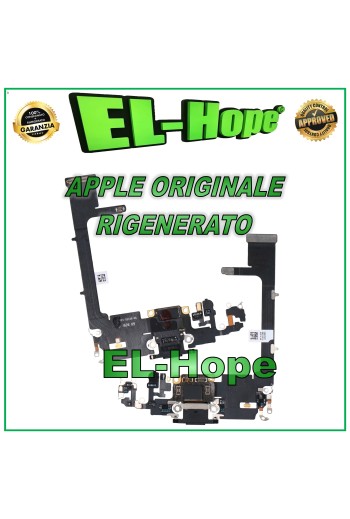 ORIGINAL APPLE IPHONE 11 PRO SCHWARZ ÜBERHOLT LADEANSCHLUSS FLACH