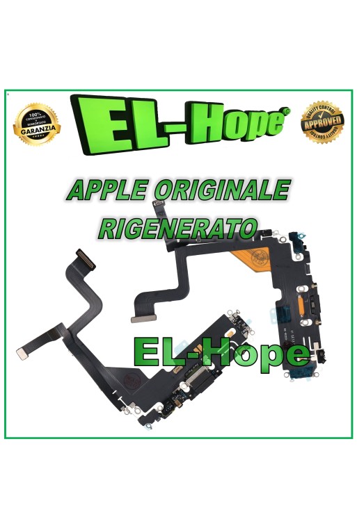 ORIGINAL APPLE IPHONE 13 PRO GRAPHIT ÜBERHOLT LADEANSCHLUSS FLACH