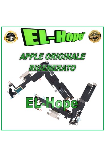 ORIGINAL APPLE IPHONE 14 PLUS GALAXY ÜBERHOLT LADEANSCHLUSS FLACH