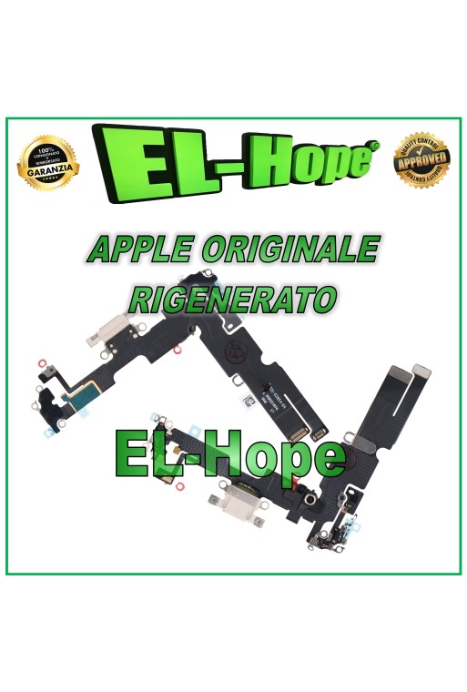 ORIGINAL APPLE IPHONE 14 PLUS GALAXY ÜBERHOLT LADEANSCHLUSS FLACH