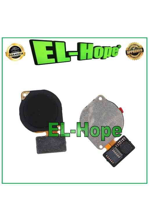 FLACHE FINGERABDRUCKSENSOR-TASTE FÜR HONOR VIEW 20 PCT-L29 SCHWARZ