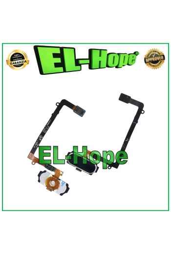 HOME BUTTON FÜR SAMSUNG GALAXY S6 EDGE SM-G925 FINGERABDRUCK FINGERABDRUCKSENSOR SCHWARZ
