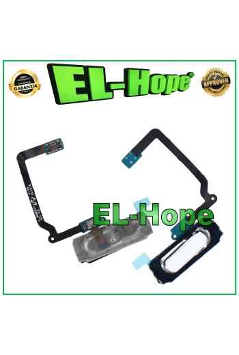 HOME-TASTE FÜR SAMSUNG GALAXY S5 SM-G900 FINGERABDRUCK FINGERABDRUCKSENSOR WEISS
