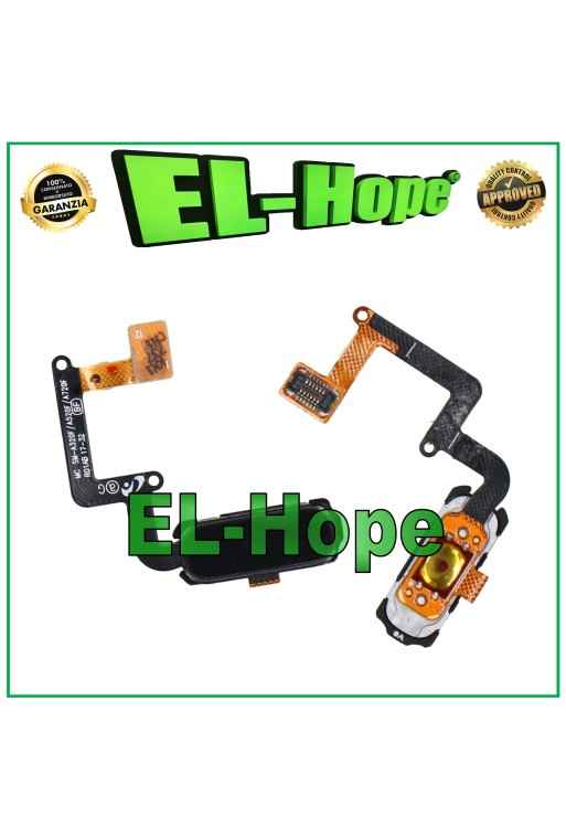 HOME BUTTON FÜR SAMSUNG GALAXY A3 2017 SM-A320 FINGERABDRUCK FINGERABDRUCKSENSOR SCHWARZ
