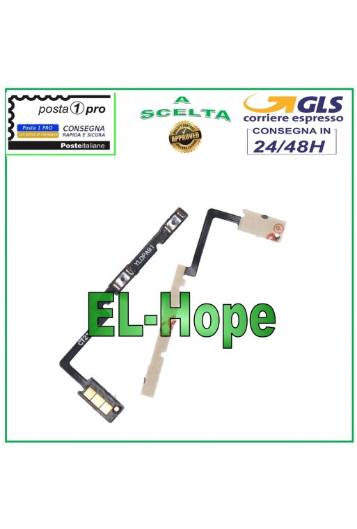 FLACHE FLEX-SEITENTASTEN LAUTSTÄRKER LEISER TASTE FÜR OPPO A91 CPH2021 PCPM00 PCPT00