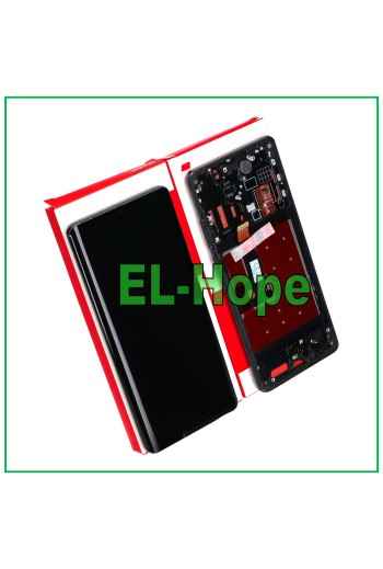 DISPLAYRAHMEN + TOUCH PARI ORIGINALSERVICE FÜR HUAWEI P30 PRO VOG-L09 L29 SCHWARZ