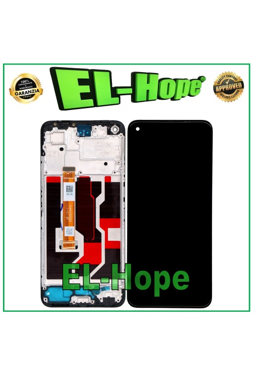 LCD-DISPLAY + RAHMEN FÜR OPPO A96 4G 2022 CPH2333 TOUCHSCREEN SCHWARZES GLAS