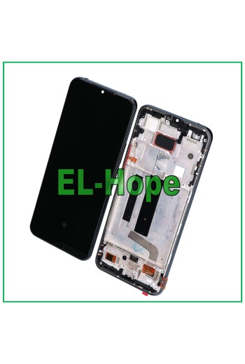 OLED-RAHMEN-LCD-DISPLAY FÜR XIAOMI MI 10 LITE M2002J9G M2002J9E TOUCHSCREEN SCHWARZ