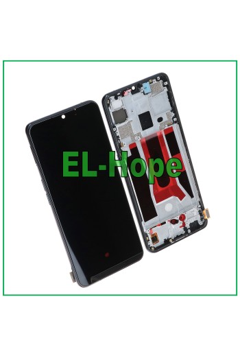 OLED-DISPLAY + RAHMEN FÜR OPPO FIND X2 LITE CPH2005 LCD-TOUCHSCREEN SCHWARZES GLAS
