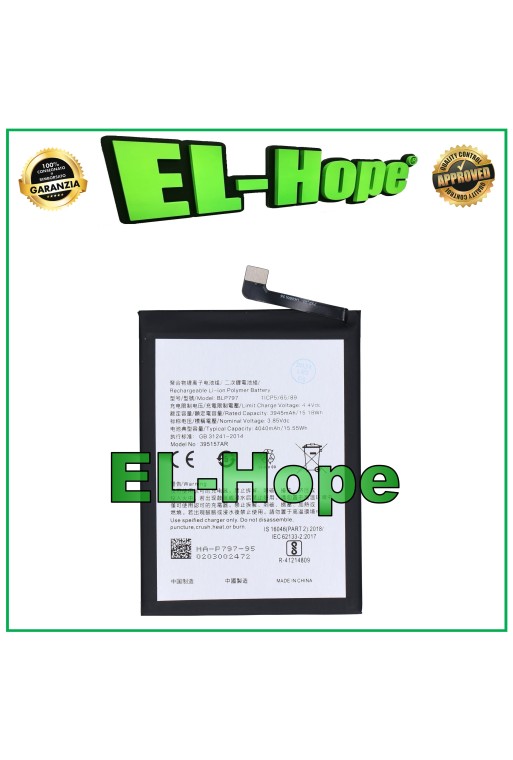 AKKU BLP797 FÜR OPPO A73 5G CPH2161 / A53 5G / A72 5G PDYM20 PDYT20 4040 mAh