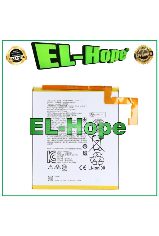AKKU L19D1P32 FÜR LENOVO TAB M10 PLUS TB-X606F X606X X606L 5100 mAh