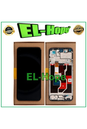 TOUCHSCREEN-LCD-DISPLAY + ORIGINALRAHMENSERVICE OPPO REALME 9i RMX3491 GLAS