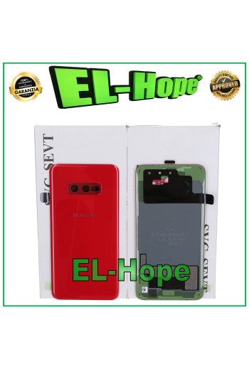 ORIGINAL SAMSUNG GALAXY S10E SM-G970 AKKU-COVER BACKCOVER ROT