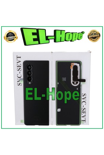 ORIGINAL SAMSUNG GALAXY Z FOLD 3 5G SM-F926 SCHWARZE HINTERE BATTERIEABDECKUNG