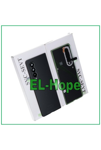 ORIGINAL SAMSUNG GALAXY Z FOLD 3 5G SM-F926 SCHWARZE HINTERE BATTERIEABDECKUNG