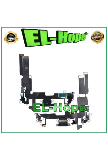 APPLE LADEANSCHLUSS iPhone 14 PLUS MIKROFON ANTENNE LADEDOCK SCHWARZ
