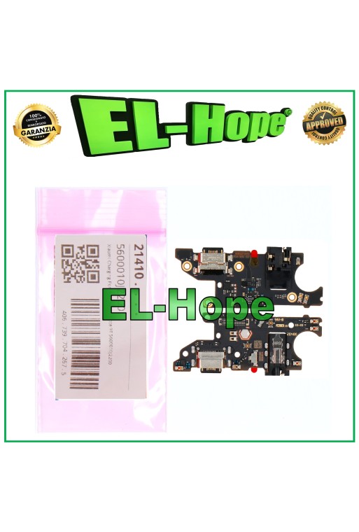 ORIGINAL DOCK-LADEANSCHLUSS SERVICE XIAOMI REDMI NOTE 9 5G / NOTE 9T