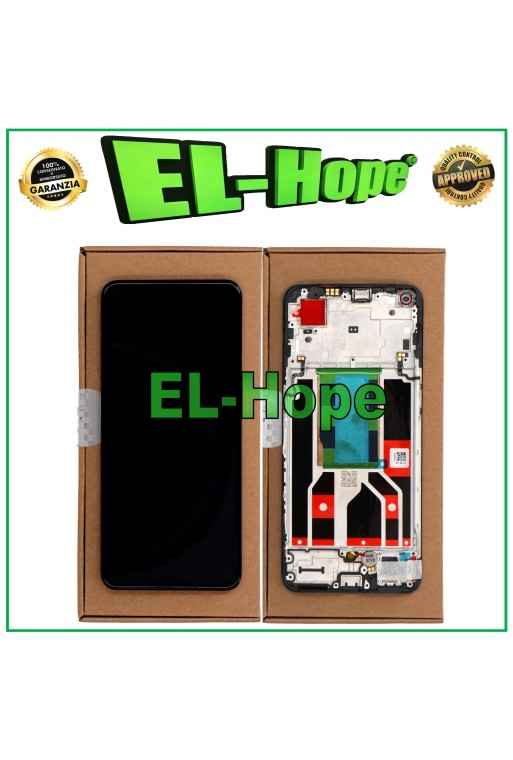 Touchscreen-LCD-Display + Original-Servicerahmen OPPO Reno 8 5G CPH2359 PGBM10