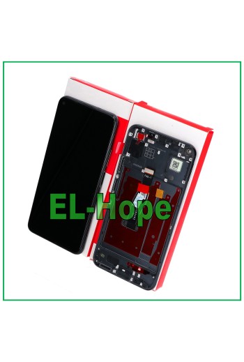 DISPLAY TOUCH FRAME PARI ORIGINAL SERVICE HUAWEI NOVA 5T YAL-L21 L61 L71 SCHWARZ