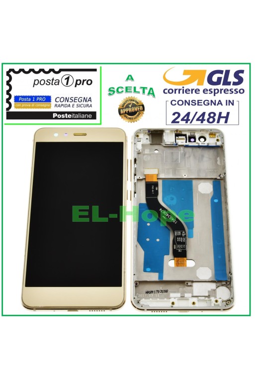 LCD-DISPLAYRAHMEN FÜR HUAWEI P10 LITE WAS-LX1 LX1A TOUCHSCREEN GOLDBILDSCHIRM LCD-DISPLAYRAHMEN FÜR HUAWEI P10 LITE WAS-LX1 LX1A TOUCHSCREEN GOLDBILDSCHIRM