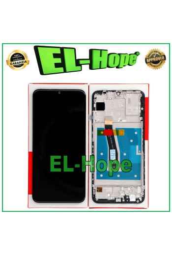 TOUCH-RAHMEN-LCD-DISPLAY GLEICH ORIGINALSERVICE HUAWEI P SMART PLUS 2019 POT-LX1T